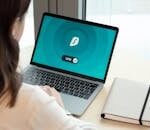 Woman Using Macbook Pro